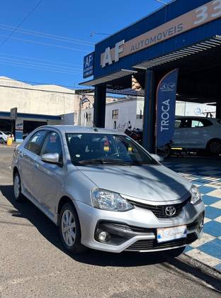 TOYOTA ETIOS 1.5 XLS SEDAN 16V FLEX 4P AUTOMÁTICO TOYOTA ETIOS 1.5 XLS SEDAN 16V FLEX 4P AUTOMÁTICO